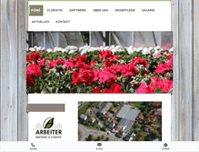 Tablet Screenshot of gartenbau-arbeiter.de